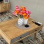 3 piece solid wood furniture set- Coffee table, Hall table &  TV Unit Image 3
