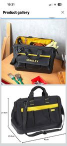 STANLEY Tool Bag with Heavy Duty Plastic Base