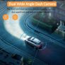 NEW SALE | Dash Cam for Cars Front and Rear and SD Card Included 1080P Full HD In Car Camera Dual Lens Dashcam for Cars 170 Wide Angle Sony Sensor with Loop Recording and G-sensor Image 5