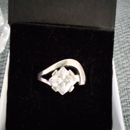 big size silver ring