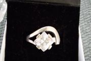 big size silver ring