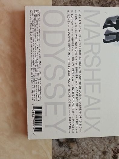 Marsheaux CD - Odyssey