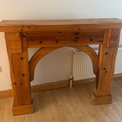 Pine fire place surround