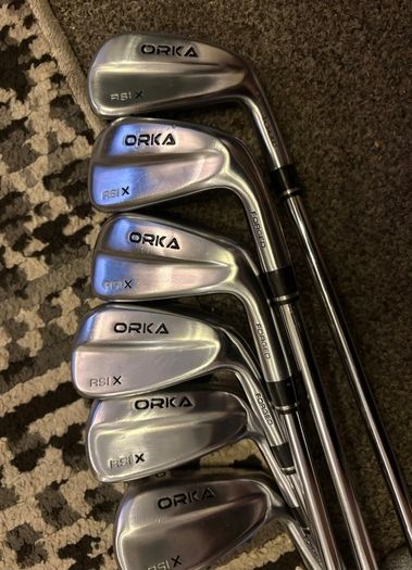 Mint 2025 Orka Rs1x Forged Irons 5-pw Stiff