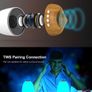 Night Light Bluetooth Speaker, Touch Bedside Lamps Colour Changing, Dimmable Table Lamp for Bedroom, Rechargable Portable MP3 Player Camping Lantern, Gift for Baby Kids Boys Girls Teenage Women Men (FREE POSTAGE) Image 4