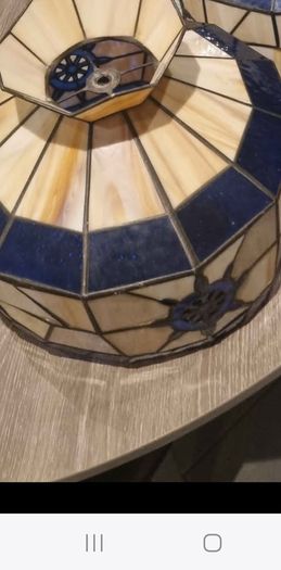 Marine Theme Ship Wheel Bowknot Tiffany Shade