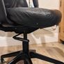 Leather swivel chair, fully adjustable Image 9