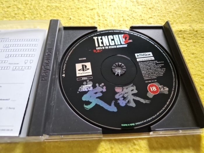 Tenchu 2  PlayStation1 Ps1 PlayStation2 Ps2 Games Original