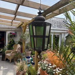 Large Antique Candle Lantern