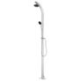Garden Shower 215 cm Aluminium Image 2