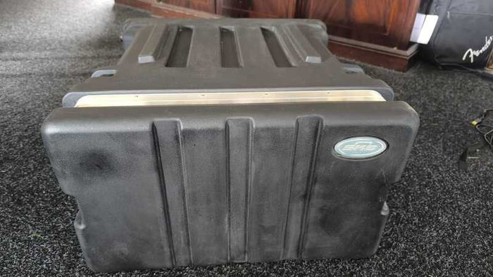 Vintage SKB 6U Orange CA Rack (3 available)