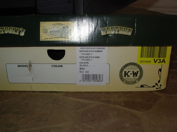 Kentucky Western Boots Snake skin print Cowboy/Western Farm/Ranch Boots 10 UK