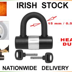 Heavy Duty Motorcycle D lock Chain lock / Disc Lock