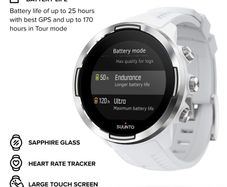 Suunto 9 Baro in White Like New Suunto Replacement Pristine Condition