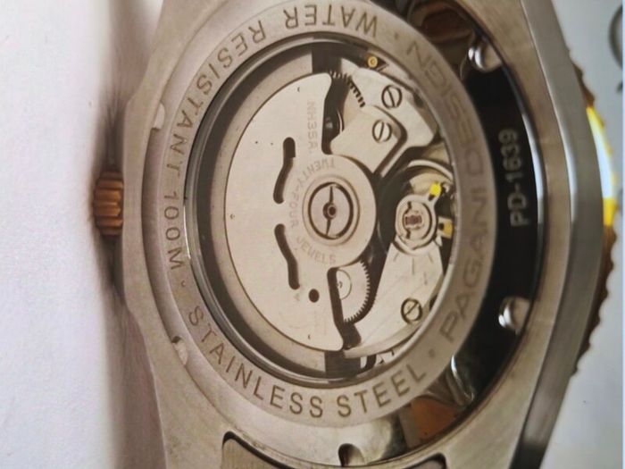 Mens Pagani Design All Stainless Steel Automatic Eatch