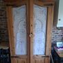 Kitchen Storage Cabinet Press Vintage Pine Image 2