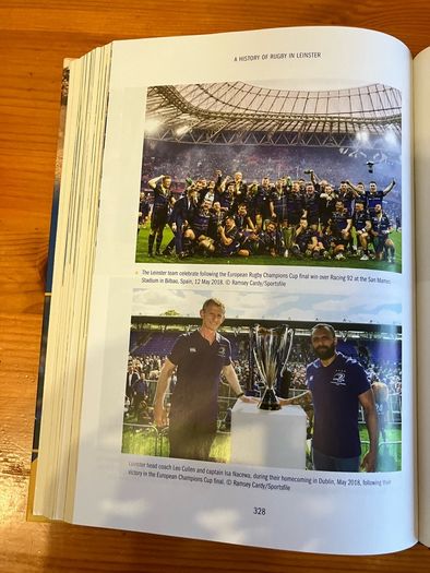 Sport book: 'A History of Rugby in Leinster'