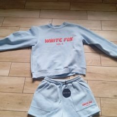 ladies  White Fox.  Jumper  and shorts set .Size L