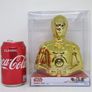 Disney Star Wars C-3PO Gold Robot Money Box Piggy Bank Coin Jar Novelty Brand New In Box Image 7