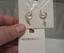 4 sets of Earrings silver