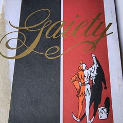 Vintage Gaiety Theatre Programme