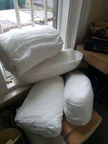 cushions from a couch