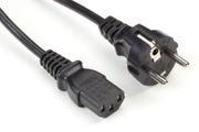 Power Cable CEE 7/7 to IEC C13 Schuko/Kettle