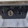 Victorian Cast Iron Brass Door Lock Latch Image 6