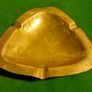 Arts and Crafts Brass Ashtrays Image 2