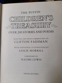 Vintage Puffin Children's Treasury Hardcover