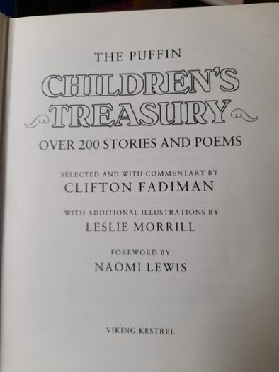 Vintage Puffin Children's Treasury Hardcover