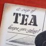 Vintage Irish CIE bus memorabilia Irish tea advertisement Reproduction Advert Poster 1954 Image 5