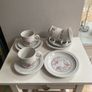 Vintage ceramic twelve piece tea set Image 2