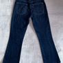 Vintage inspired Levis 525 Bootcut Jeans W29 Dark Blue Denim Flared Leg Altered Length Y2K Image 4