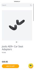 Joolz aer car seat adapters