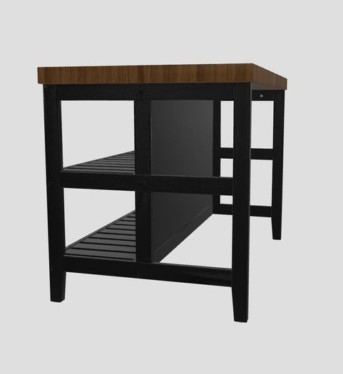 IKEA Vadholma Kitchen island with Rack