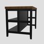IKEA Vadholma Kitchen island with Rack Image 7