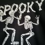 F&F Spooky crew black sweatshirt S NEW Image 4