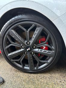 hyundai i20 n .18 " set of alloy wheels and Pirelli tyres