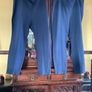 NEW FINAL REDUCTION. navy pull up casual trousers  from Style & Co. USA Size 3X which will fit 26/28.   Length from waist to hemline is 40 inches Image 4
