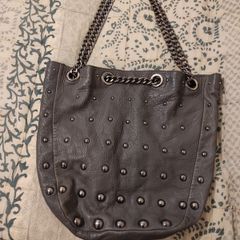 Designer leather ladies shoulder bag