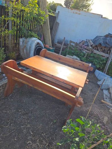 Unique garden bench