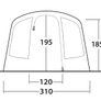 Outwell Moonhill 5 Family Air Beam Tent  New Image 4