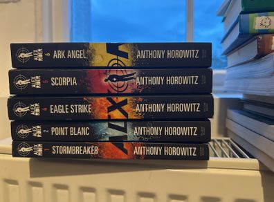 Alex Rider by Anthony Horowitz teens books