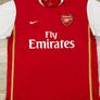 Genuine Vintage 2006 Nike Arsenal London Home Jersey Shirt Mens XL Image 2