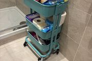 ikea bathroom storage