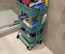 ikea bathroom storage