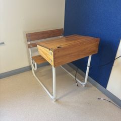 Restored school desk