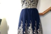 Chi Chi London dress, new, UK12,embroidered