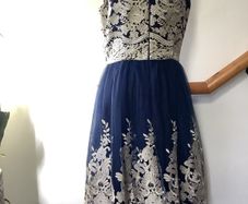 Chi Chi London dress, new, UK12,embroidered